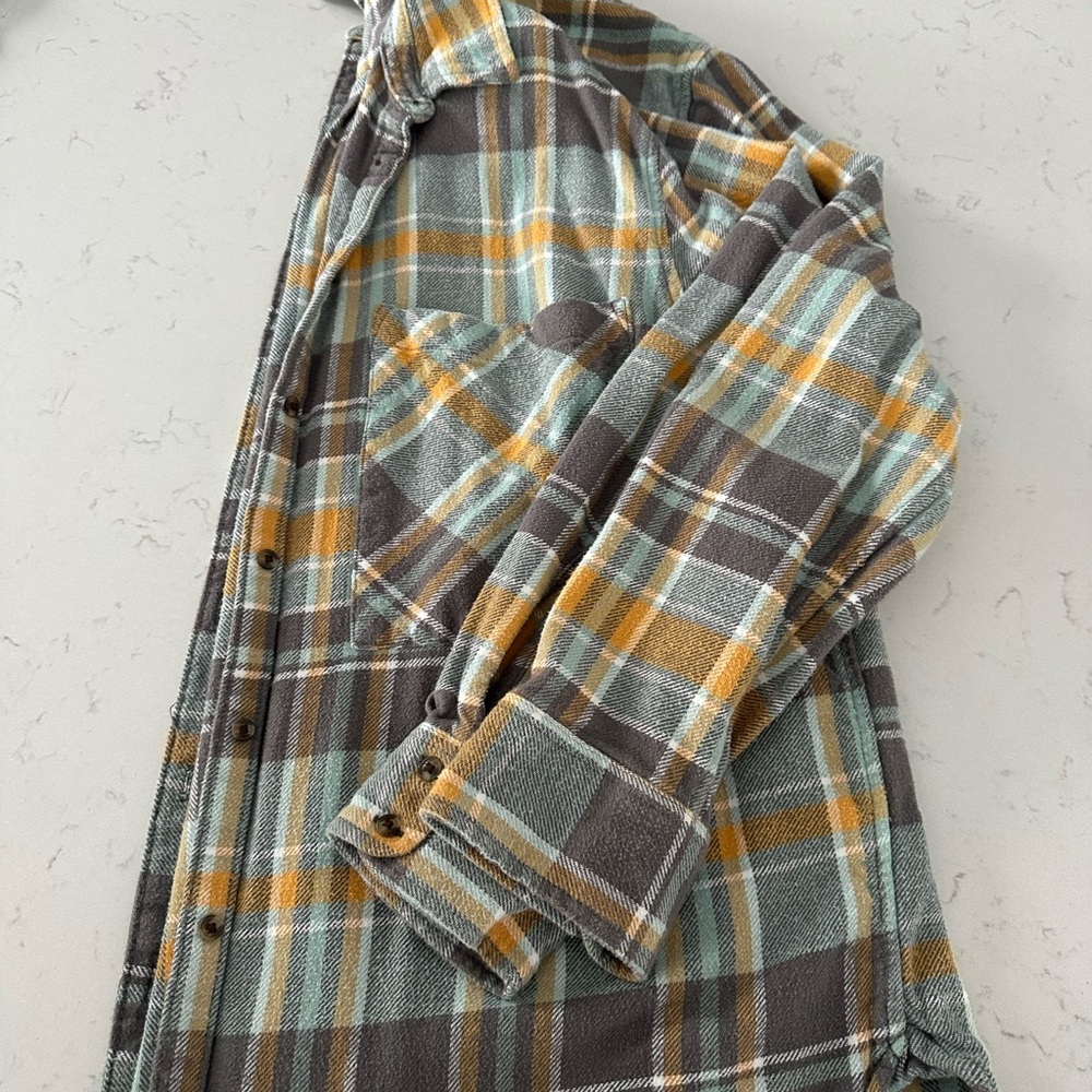 Aerie Multicolor Plaid Shirt
